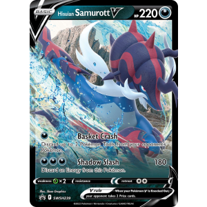 Promo Hisuian Samurott V SWSH239/307 Pokemon TCG Sword & Shield SWSH Black Star Promos