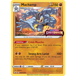 Promo Machamp SWSH243/307 Pokemon TCG Sword & Shield SWSH Black Star Promos