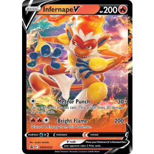 Promo Infernape V SWSH252/307 Pokemon TCG Sword & Shield SWSH Black Star Promos