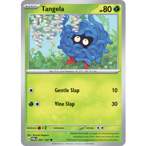 Tangela 1/167 Pokemon TCG Scarlet & Violet Twilight Masquerade