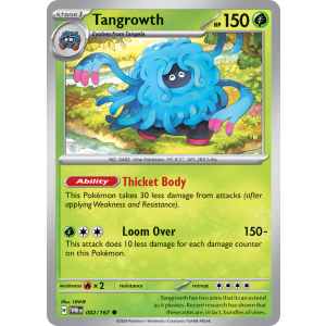 Tangrowth 2/167 Pokemon TCG Scarlet & Violet Twilight Masquerade