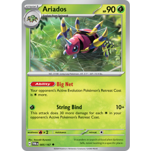 Ariados 5/167 Pokemon TCG Scarlet & Violet Twilight Masquerade