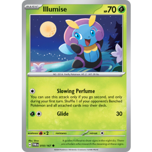 Illumise 10/167 Pokemon TCG Scarlet & Violet Twilight Masquerade