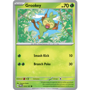 Grookey 14/167 Pokemon TCG Scarlet & Violet Twilight Masquerade