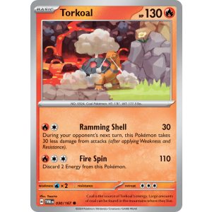 Torkoal 30/167 Pokemon TCG Scarlet & Violet Twilight Masquerade