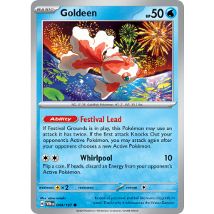 Goldeen 44/167 Pokemon TCG Scarlet & Violet Twilight Masquerade