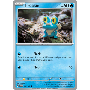 Froakie 56/167 Pokemon TCG Scarlet & Violet Twilight Masquerade