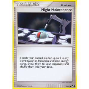 Night Maintenance 9/17 Pokemon TCG POP POP Series 8