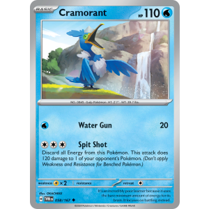 Cramorant 58/167 Pokemon TCG Scarlet & Violet Twilight Masquerade