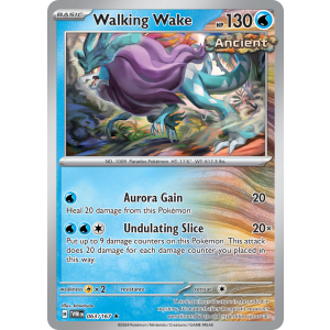 Walking Wake 63/167 Pokemon TCG Scarlet & Violet Twilight Masquerade