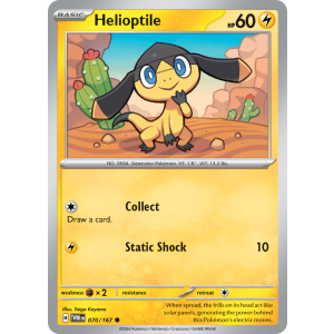 Helioptile 70/167 Pokemon TCG Scarlet & Violet Twilight Masquerade