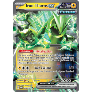 Double Rare Iron Thorns ex 77/167 Pokemon TCG Scarlet & Violet Twilight Masquerade