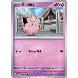 Clefairy 78/167 Pokemon TCG Scarlet & Violet Twilight Masquerade