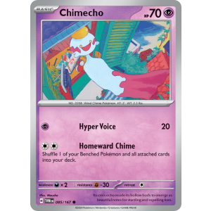 Chimecho 85/167 Pokemon TCG Scarlet & Violet Twilight Masquerade