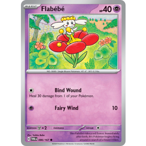 Flabébé 86/167 Pokemon TCG Scarlet & Violet Twilight Masquerade