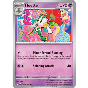 Floette 87/167 Pokemon TCG Scarlet & Violet Twilight Masquerade