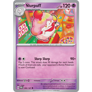 Slurpuff 90/167 Pokemon TCG Scarlet & Violet Twilight Masquerade