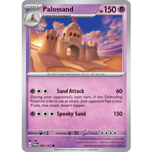 Palossand 92/167 Pokemon TCG Scarlet & Violet Twilight Masquerade