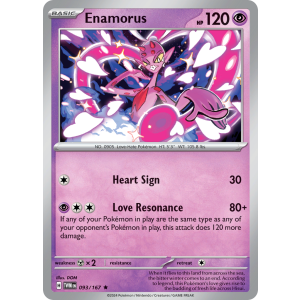 Enamorus 93/167 Pokemon TCG Scarlet & Violet Twilight Masquerade