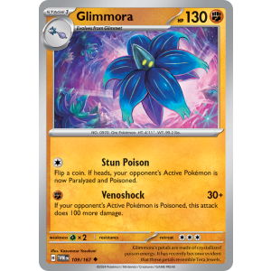 Glimmora 109/167 Pokemon TCG Scarlet & Violet Twilight Masquerade