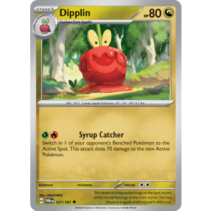 Dipplin 127/167 Pokemon TCG Scarlet & Violet Twilight Masquerade