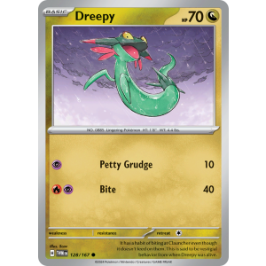 Dreepy 128/167 Pokemon TCG Scarlet & Violet Twilight Masquerade