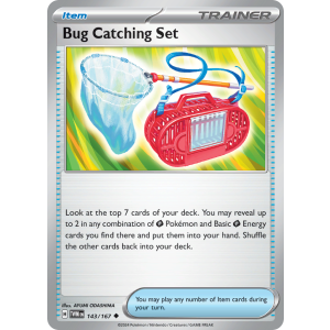 Bug Catching Set 143/167 Pokemon TCG Scarlet & Violet Twilight Masquerade