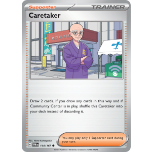 Caretaker 144/167 Pokemon TCG Scarlet & Violet Twilight Masquerade