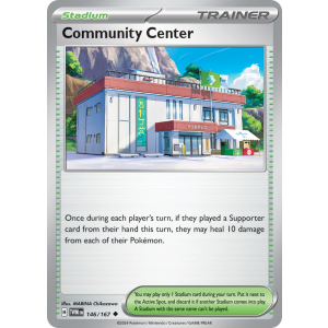 Community Center 146/167 Pokemon TCG Scarlet & Violet Twilight Masquerade