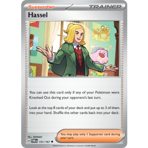 Hassel 151/167 Pokemon TCG Scarlet & Violet Twilight Masquerade