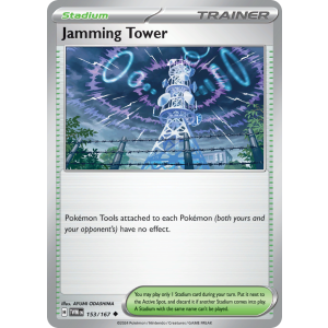 Jamming Tower 153/167 Pokemon TCG Scarlet & Violet Twilight Masquerade