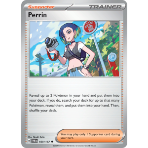 Perrin 160/167 Pokemon TCG Scarlet & Violet Twilight Masquerade