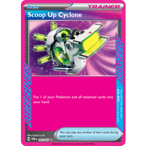 ACE SPEC Rare Scoop Up Cyclone 162/167 Pokemon TCG Scarlet & Violet Twilight Masquerade