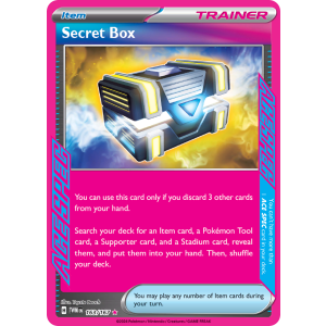 ACE SPEC Rare Secret Box 163/167 Pokemon TCG Scarlet & Violet Twilight Masquerade