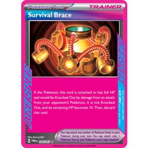 ACE SPEC Rare Survival Brace 164/167 Pokemon TCG Scarlet & Violet Twilight Masquerade