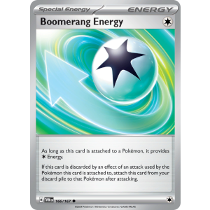 Boomerang Energy 166/167 Pokemon TCG Scarlet & Violet Twilight Masquerade