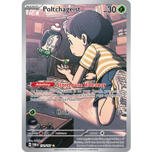 Illustration Rare Poltchageist 171/167 Pokemon TCG Scarlet & Violet Twilight Masquerade