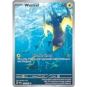 Illustration Rare Wattrel 178/167 Pokemon TCG Scarlet & Violet Twilight Masquerade