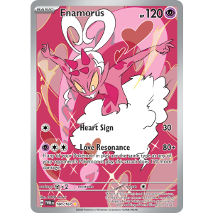 Illustration Rare Enamorus 180/167 Pokemon TCG Scarlet & Violet Twilight Masquerade