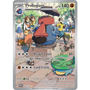 Illustration Rare Probopass 182/167 Pokemon TCG Scarlet & Violet Twilight Masquerade