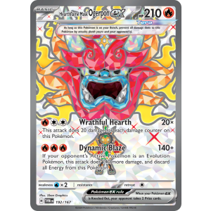 Ultra Rare Hearthflame Mask Ogerpon ex 192/167 Pokemon TCG Scarlet & Violet Twilight Masquerade