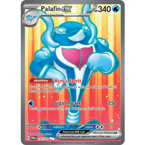 Ultra Rare Palafin ex 193/167 Pokemon TCG Scarlet & Violet Twilight Masquerade