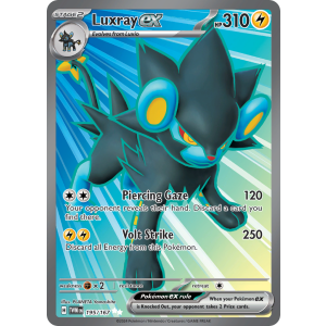 Ultra Rare Luxray ex 195/167 Pokemon TCG Scarlet & Violet Twilight Masquerade