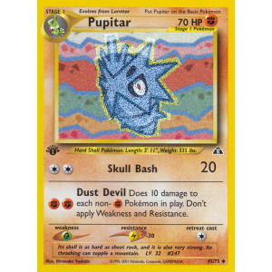 Pupitar 45/75 Pokemon TCG Neo Neo Discovery