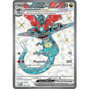 Ultra Rare Dragapult ex 200/167 Pokemon TCG Scarlet & Violet Twilight Masquerade