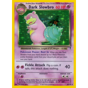 Rare Holo Dark Slowbro 8/110 Pokemon TCG Other Legendary Collection