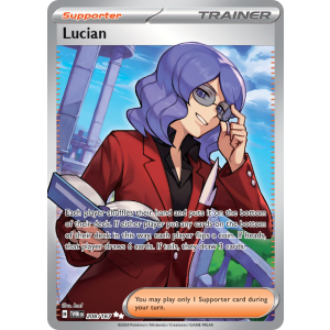 Ultra Rare Lucian 208/167 Pokemon TCG Scarlet & Violet Twilight Masquerade