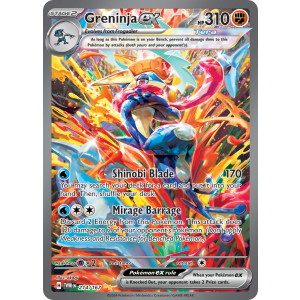 Special Illustration Rare Greninja ex 214/167 Pokemon TCG Scarlet & Violet Twilight Masquerade