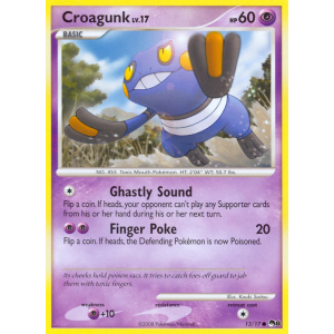 Croagunk 13/17 Pokemon TCG POP POP Series 8