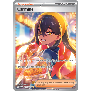 Special Illustration Rare Carmine 217/167 Pokemon TCG Scarlet & Violet Twilight Masquerade